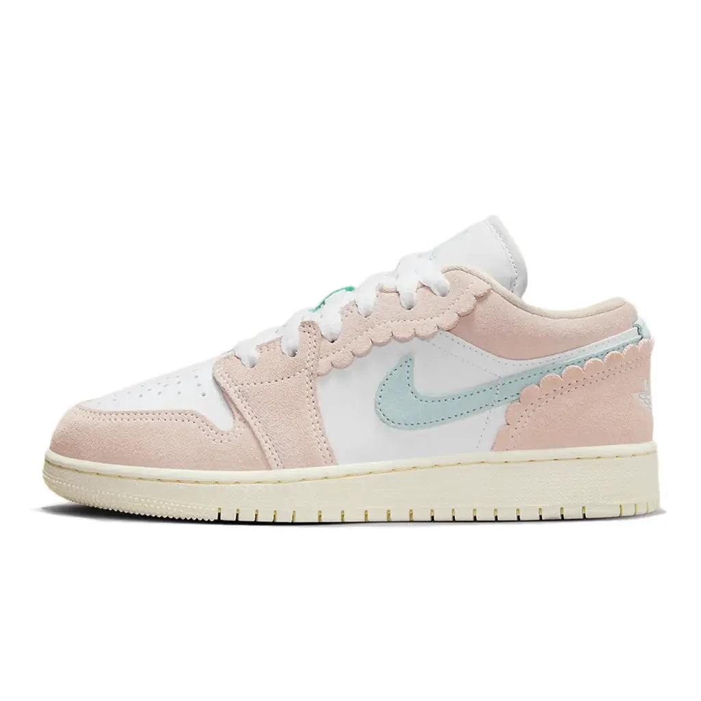 Air Jordan 1 Low Scalloped Edge Guava Ice