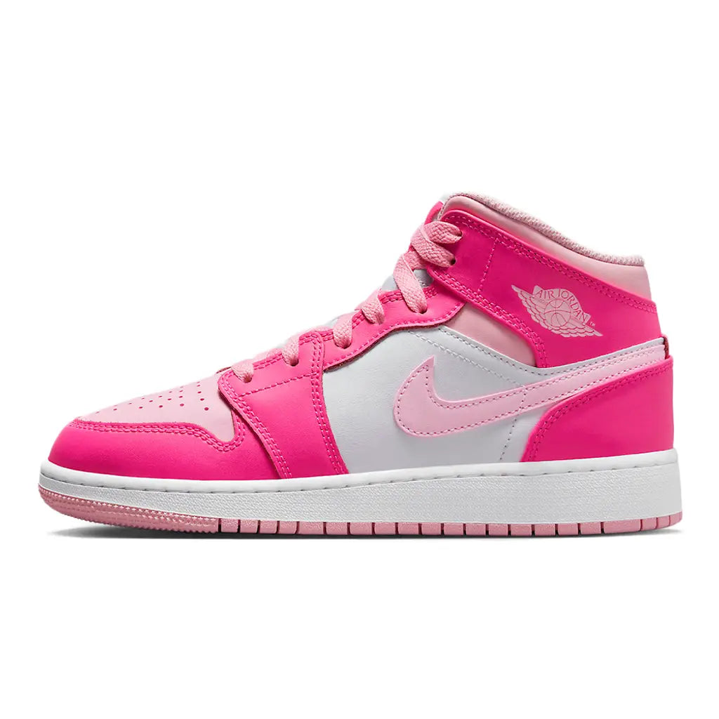 Air Jordan 1 Mid Fierce Pink SneakerSafe