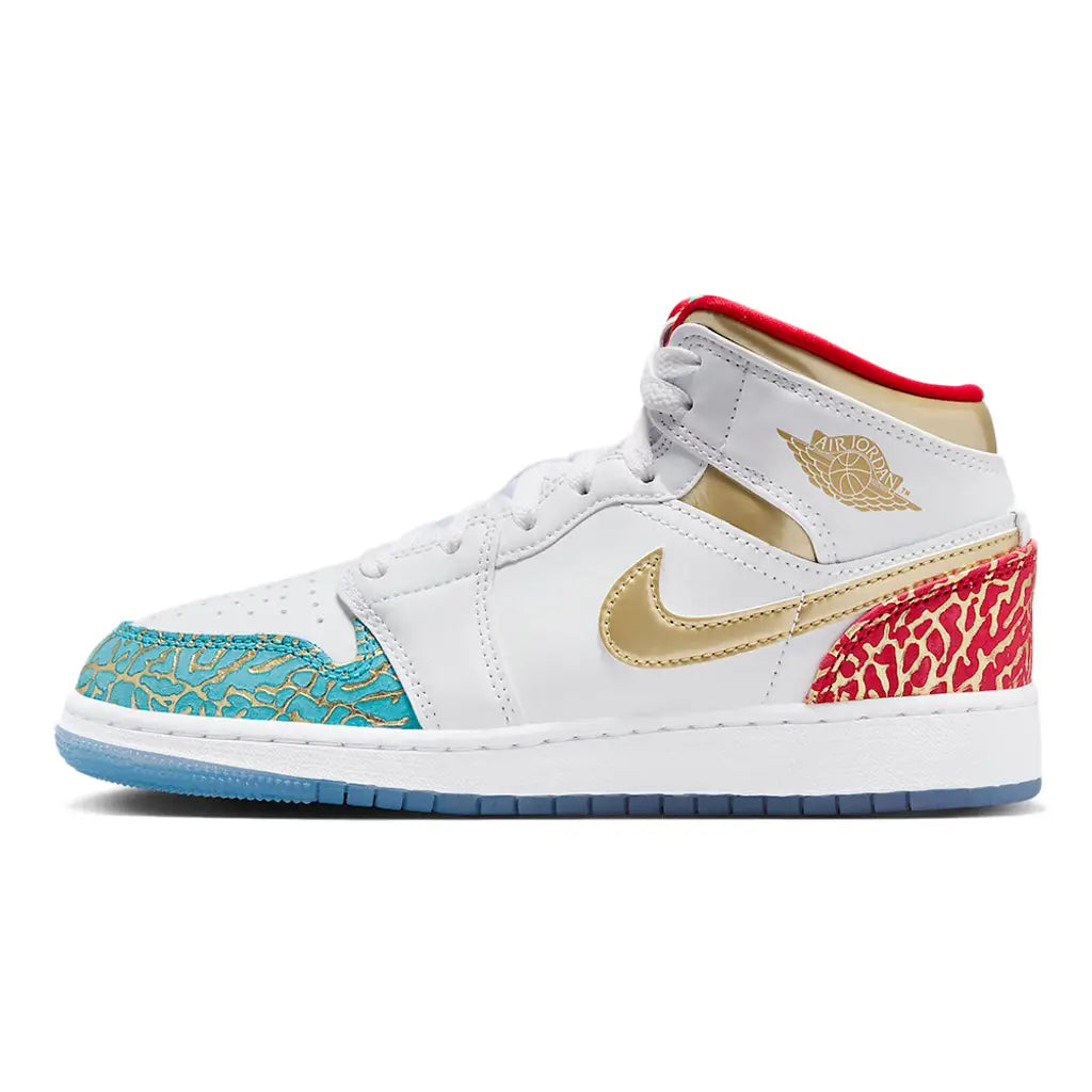 Air Jordan 1 Mid Sneaker School UNC to Chicago SneakerSafe