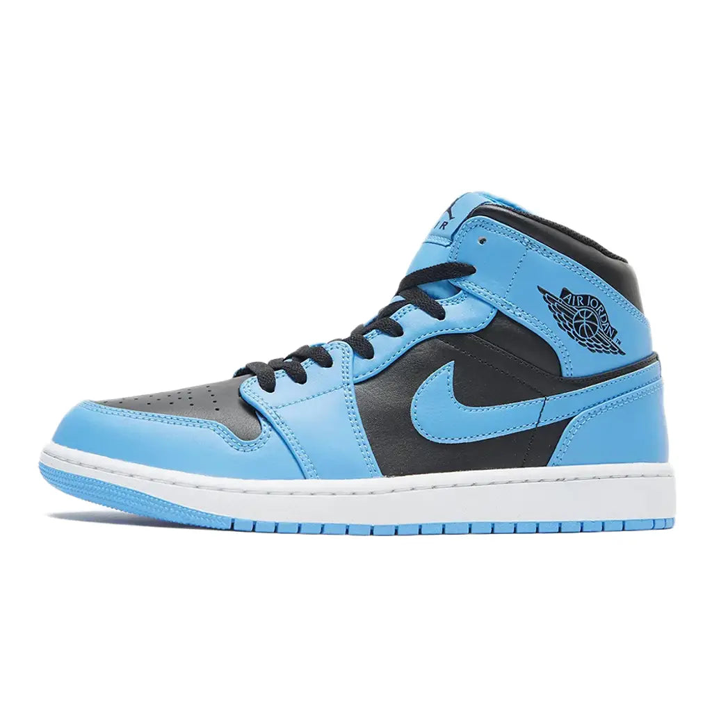 Air Jordan 1 Mid University Blue Black SneakerSafe