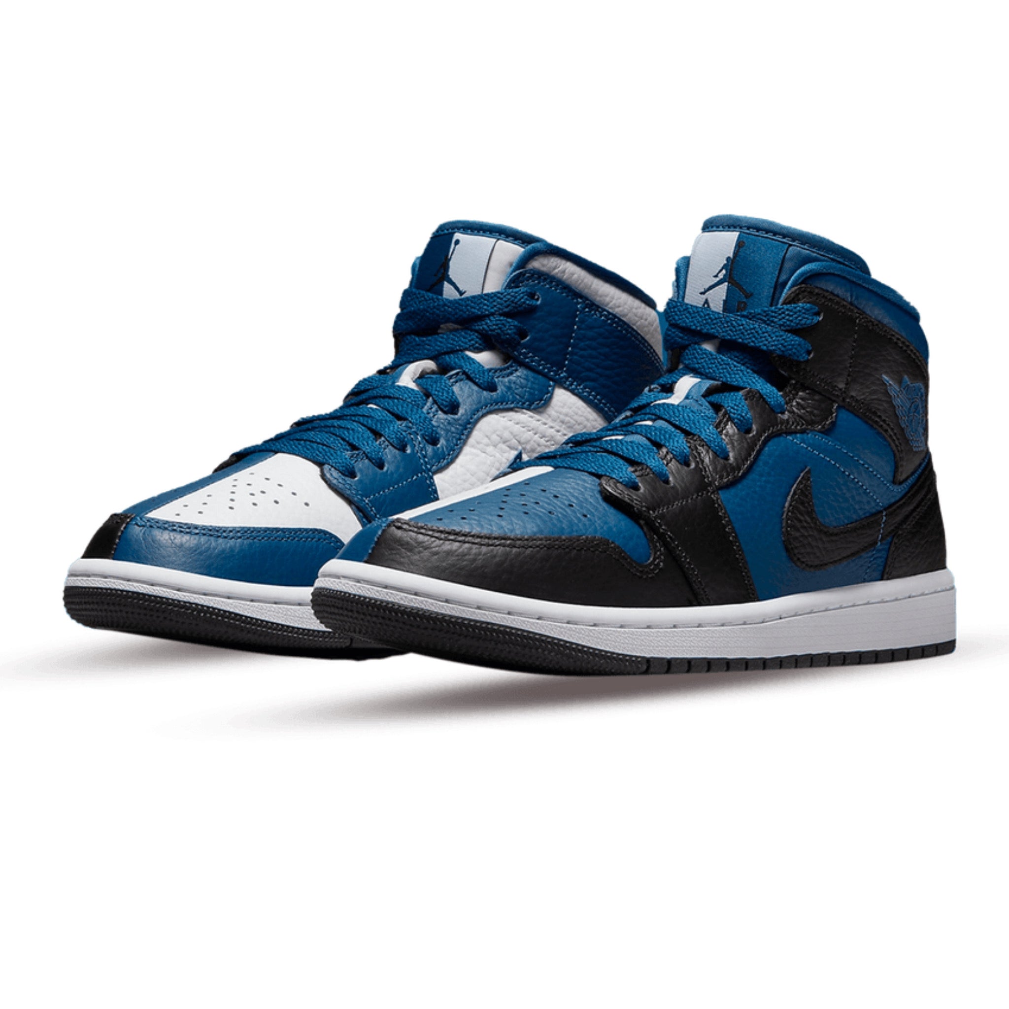 Air jordan 1 mid (obsidian 2024 / game royal - summit white)