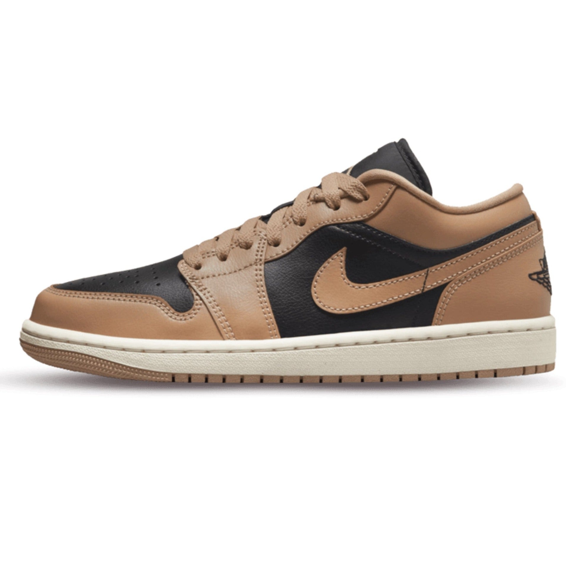 tan and black jordan 1 low