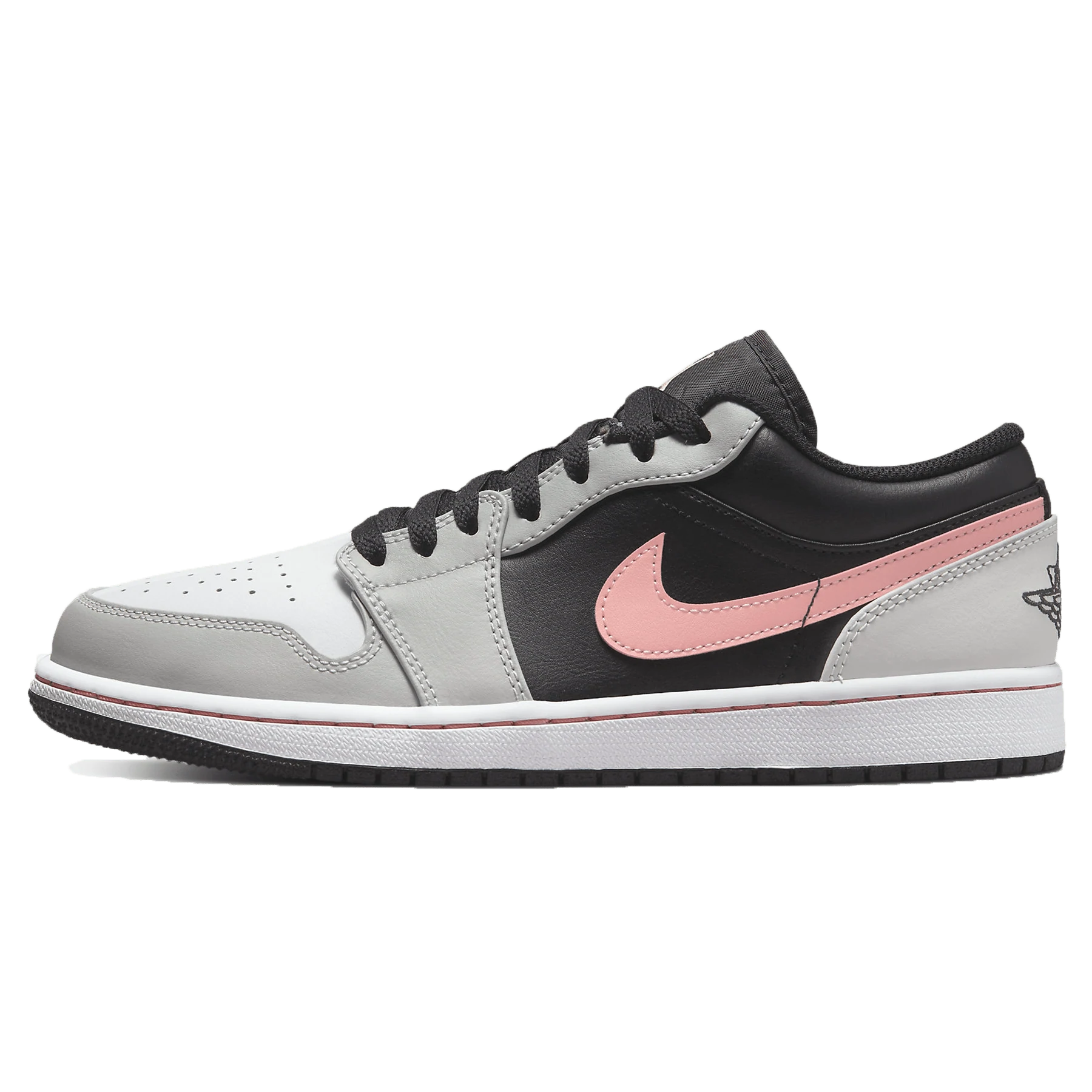 Air Jordan 1 Low Black Grey Pink SneakerSafe