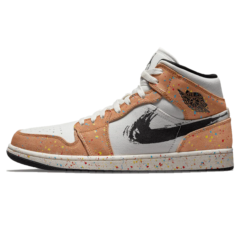 Jordan 1 mid paint stroke sales
