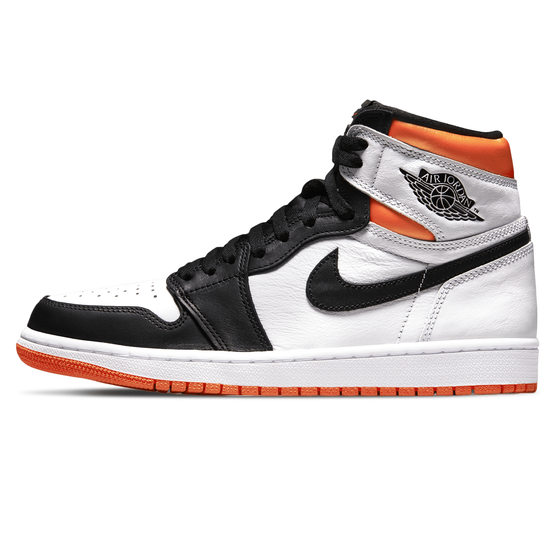 Orange and grey jordan 1 on sale