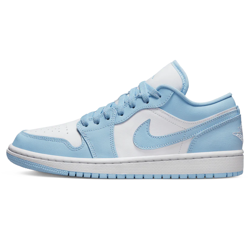 Air Jordan 1 Low Aluminium Ice Blue SneakerSafe
