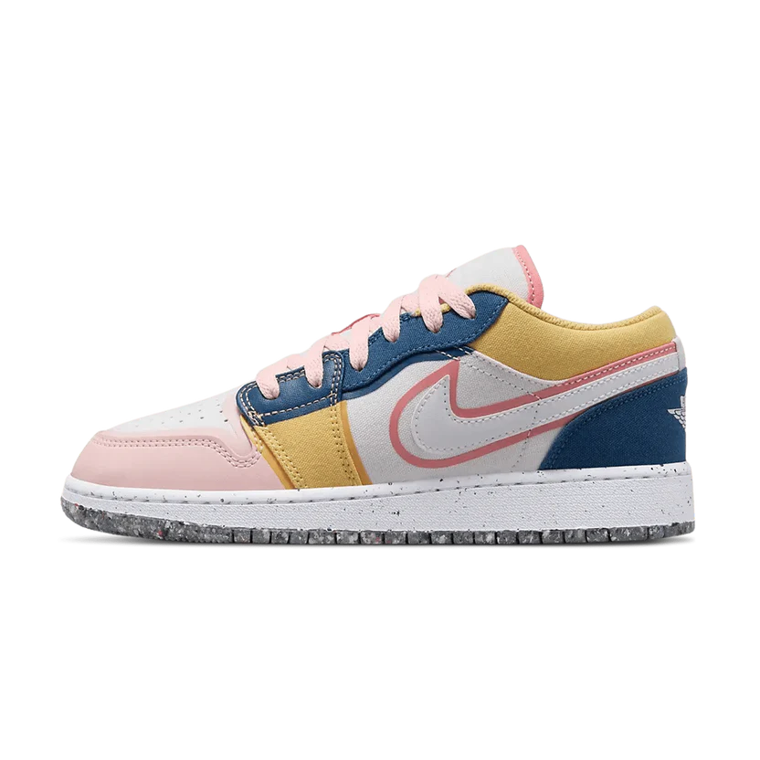 Air Jordan 1 Low Multi Colour Canvas SneakerSafe