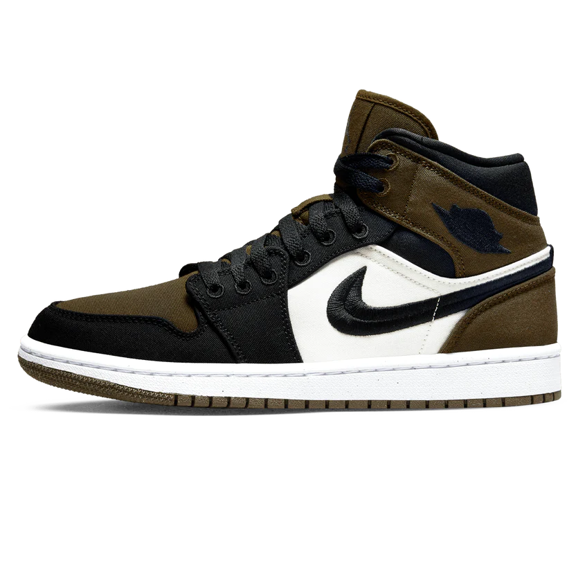 Air Jordan 1 Mid Olive Toe SneakerSafe