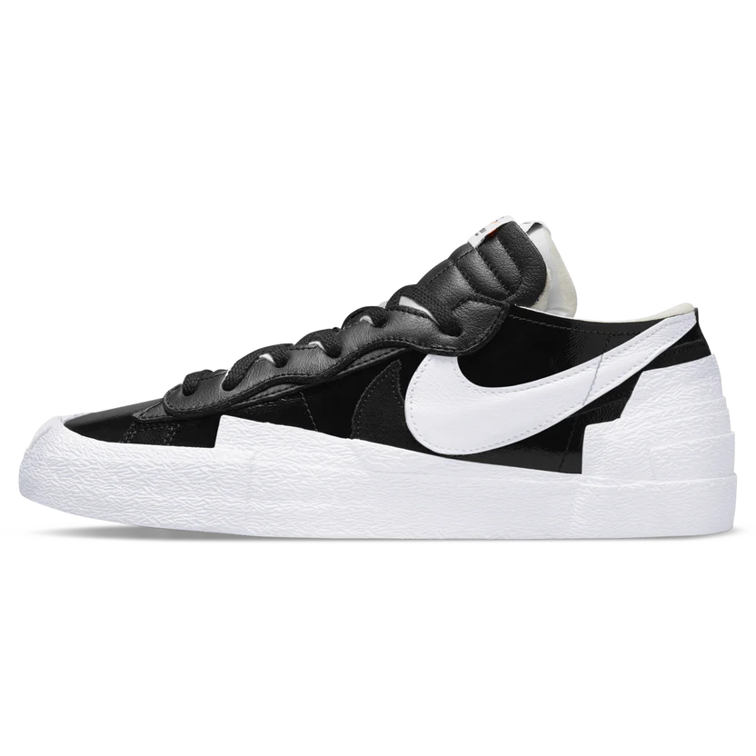 Nike x Sacai Blazer Low Black Patent Leather SneakerSafe