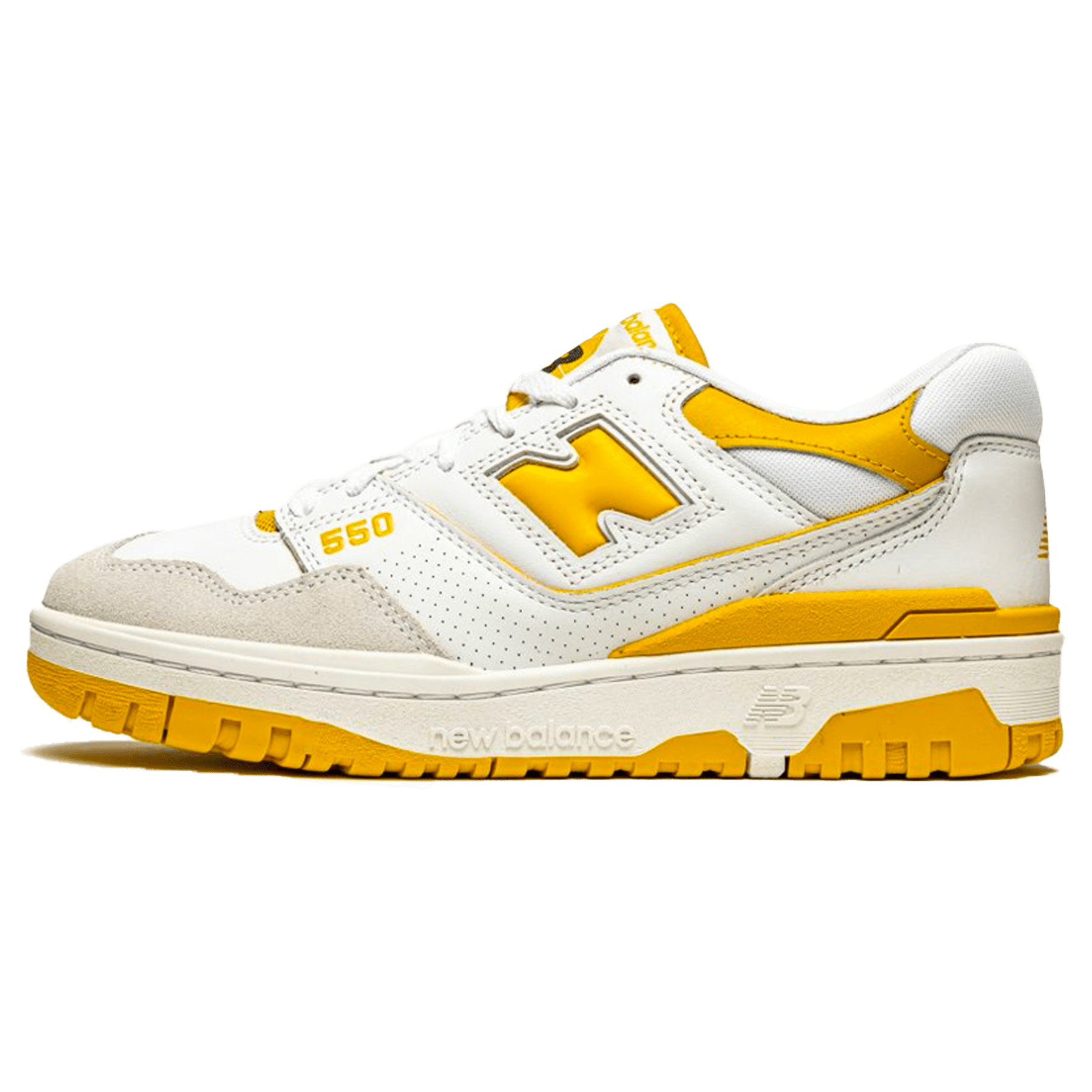 New balance best sale gold white