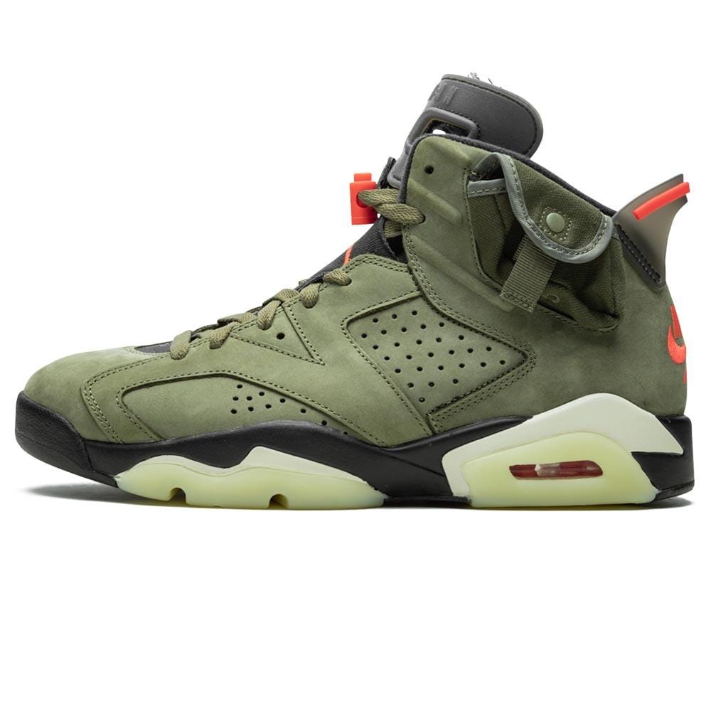 Air Jordan 6 x Travis Scott 'Green Olive'