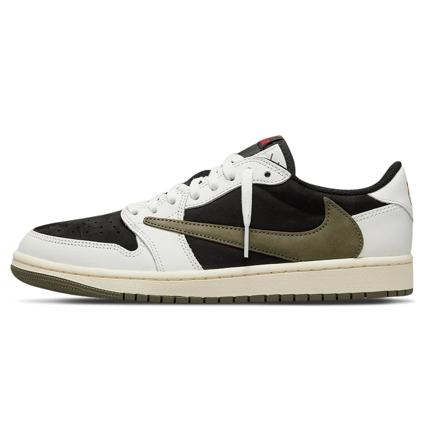 Air Jordan 1 Low x Travis Scott Olive W SneakerSafe