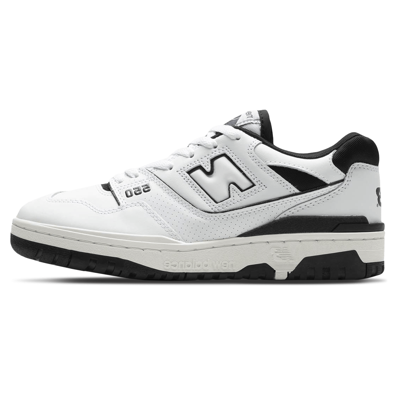 New balance white and black sneakers hotsell