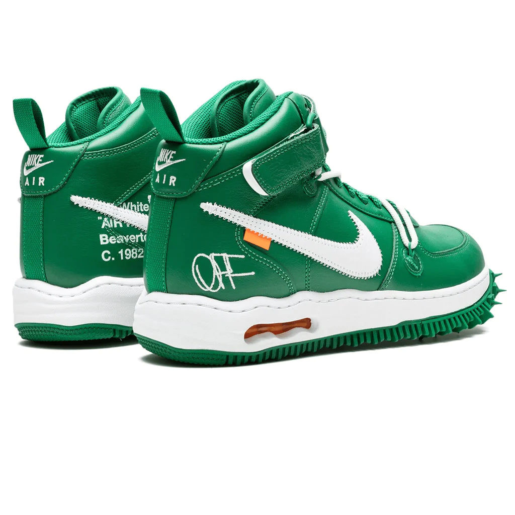 Off white green nikes online