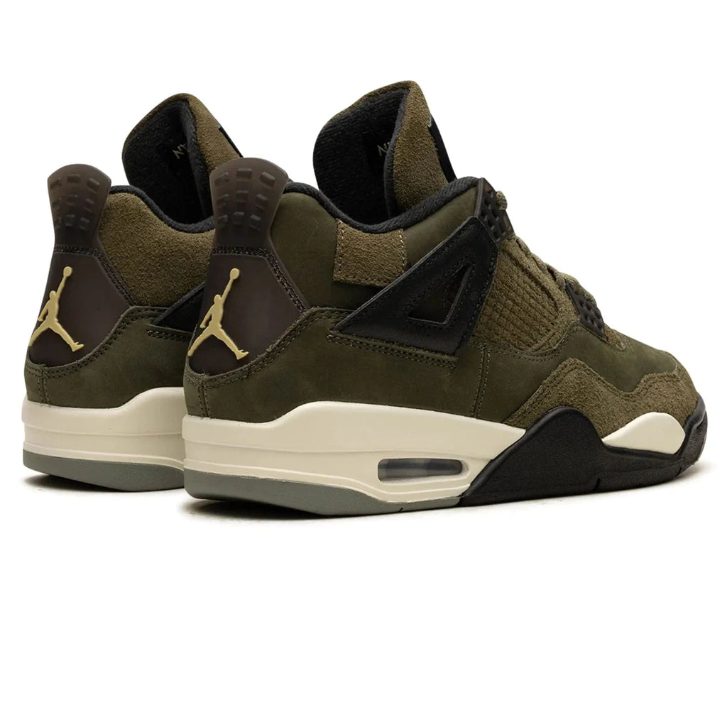 Olive green suede jordans shop