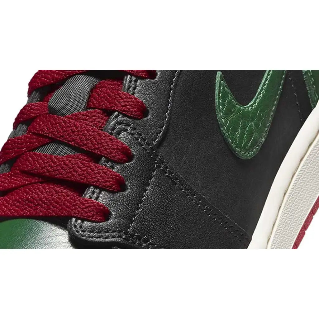 Air Jordan 1 Low Gorge Green Varsity Red SneakerSafe