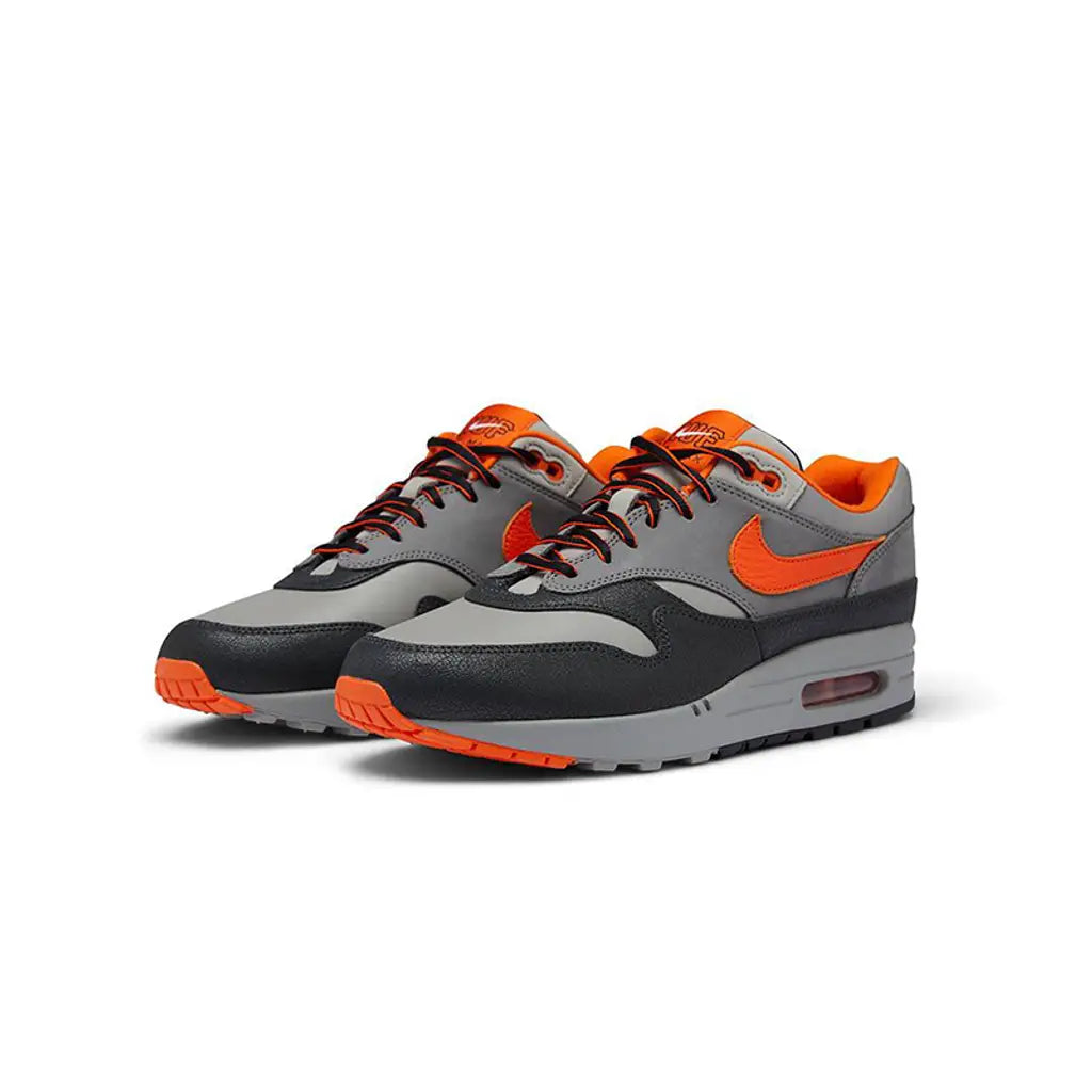 Nike x HUF Air Max 1 Brilliant Orange SneakerSafe