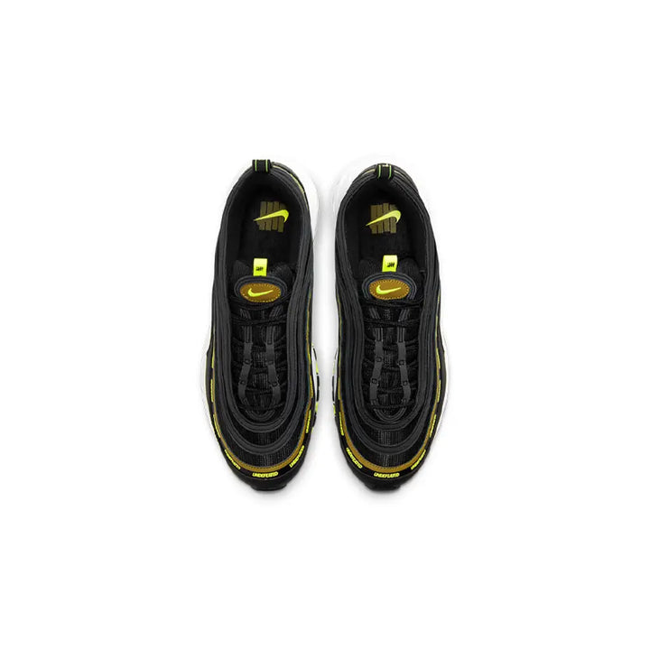 スニーカー UNDEFEATED air max 97 BLACK volt Nike x Undefeated Air Max 97 'Black Volt' – SneakerSafe