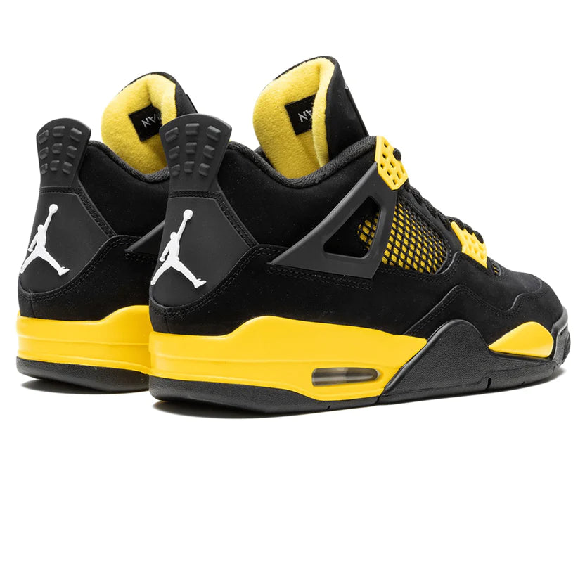 Black and yellow jordan 4s sales