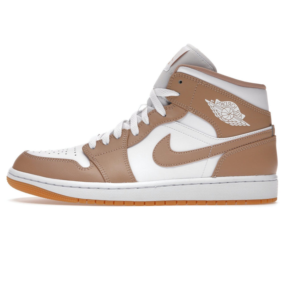 Air Jordan 1 Mid Tan Gum SneakerSafe