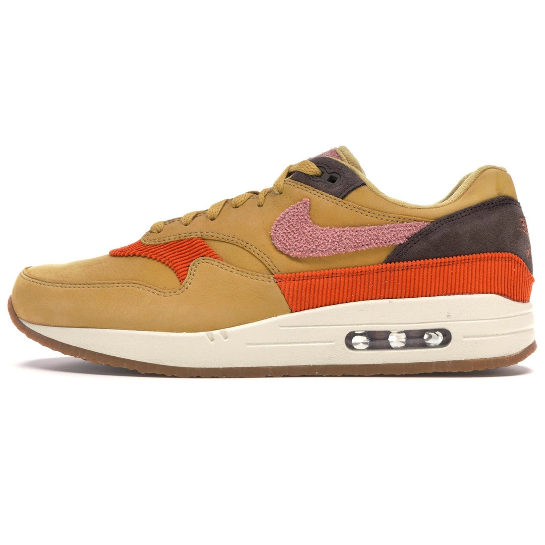 Nike Air Max 1 Crepe Wheat Gold Rust Pink SneakerSafe