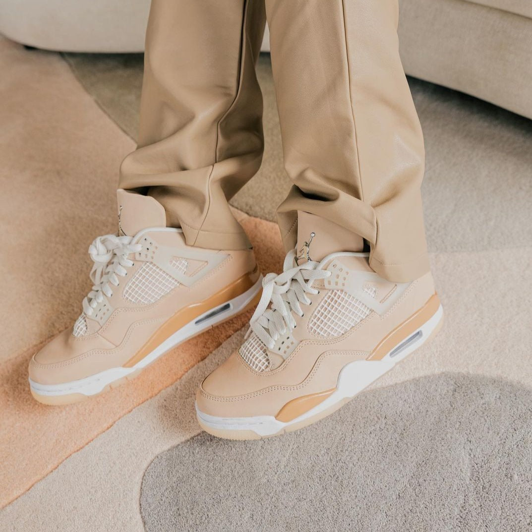 Nike Air Jordan Retro Off White 4s Cream Air Jordan 'Shimmer