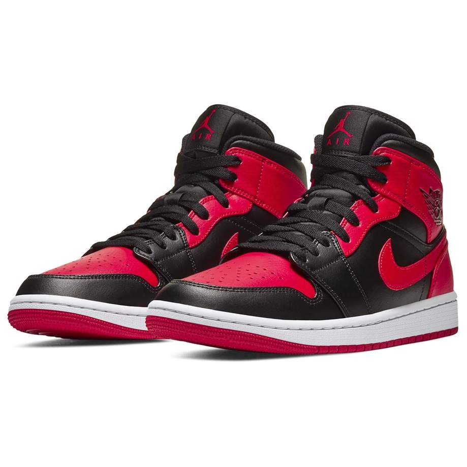 Air Jordan 1 Mid Banned Bred SneakerSafe