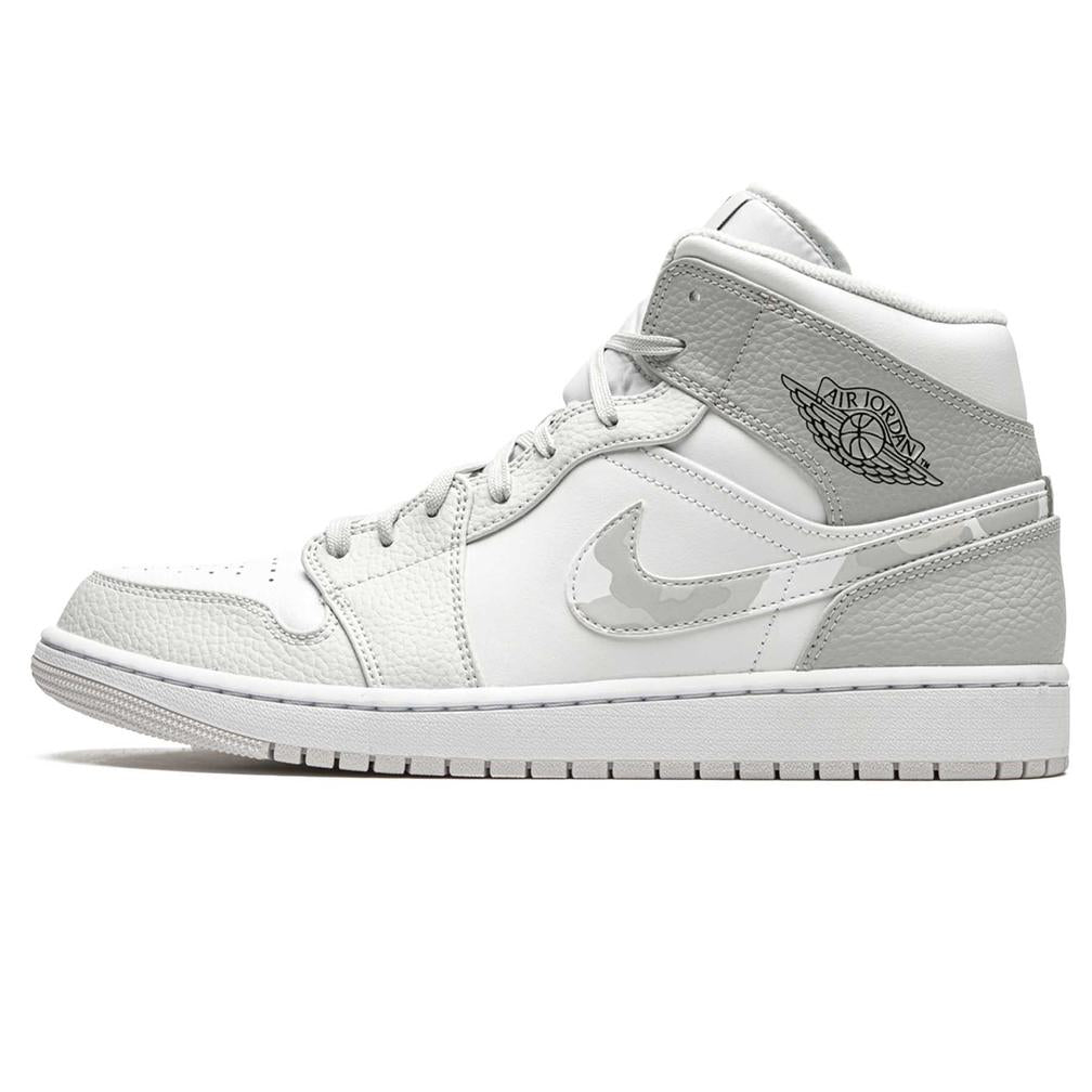 Nike air jordan 1 mid dames zwart wit best sale
