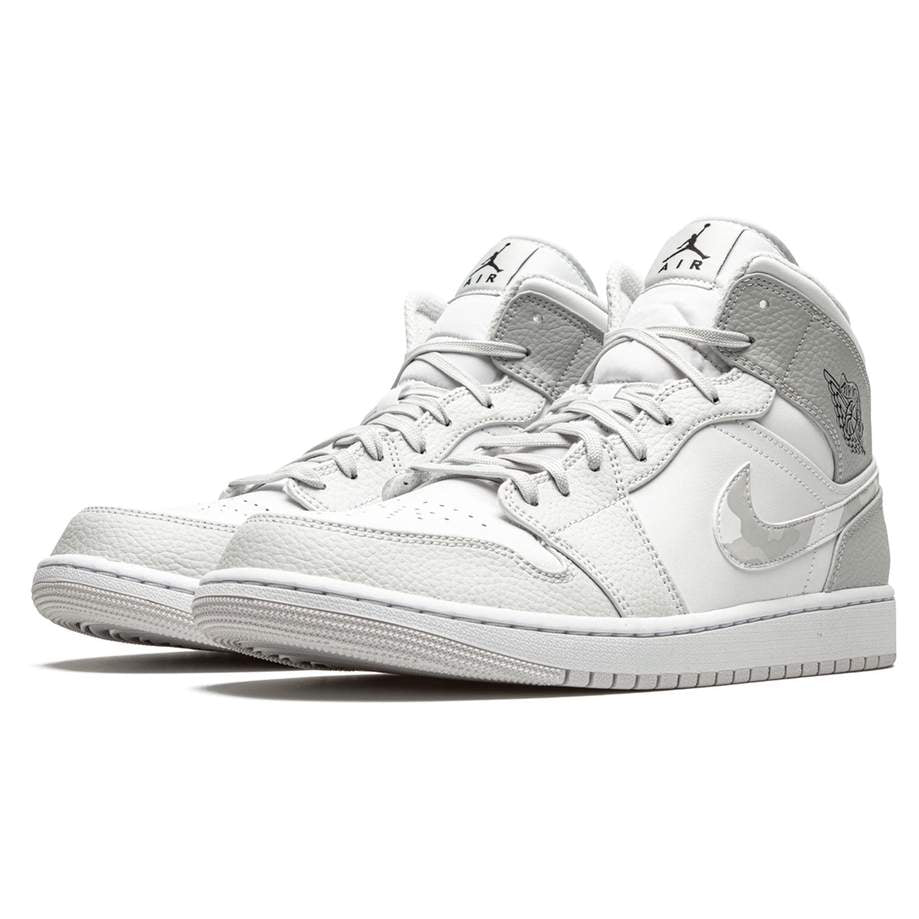 Air Jordan 1 Mid Grey Camo