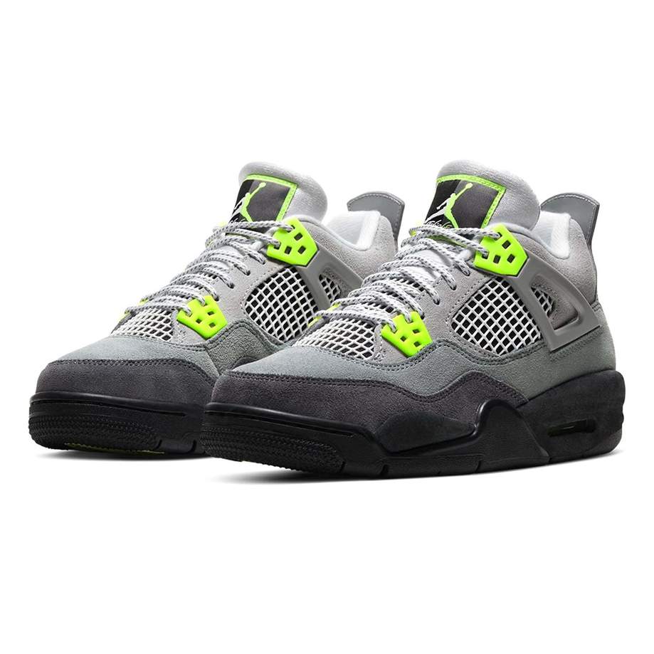 Air Jordan 4 Neon SneakerSafe