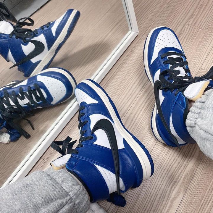 ambush x nike dunk high deep royal