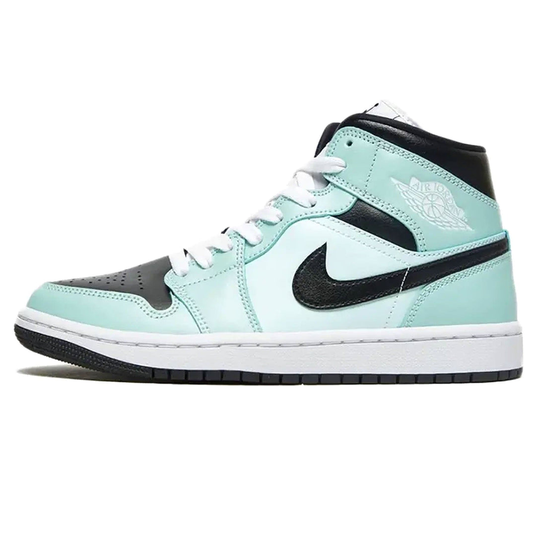 Basketball Shoe Air Jordan Mid Gray Aqua Air Jordan Mid - Main Image