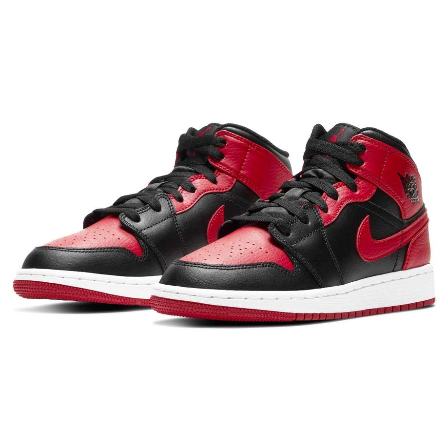 Air Jordan 1 Mid Banned Bred SneakerSafe