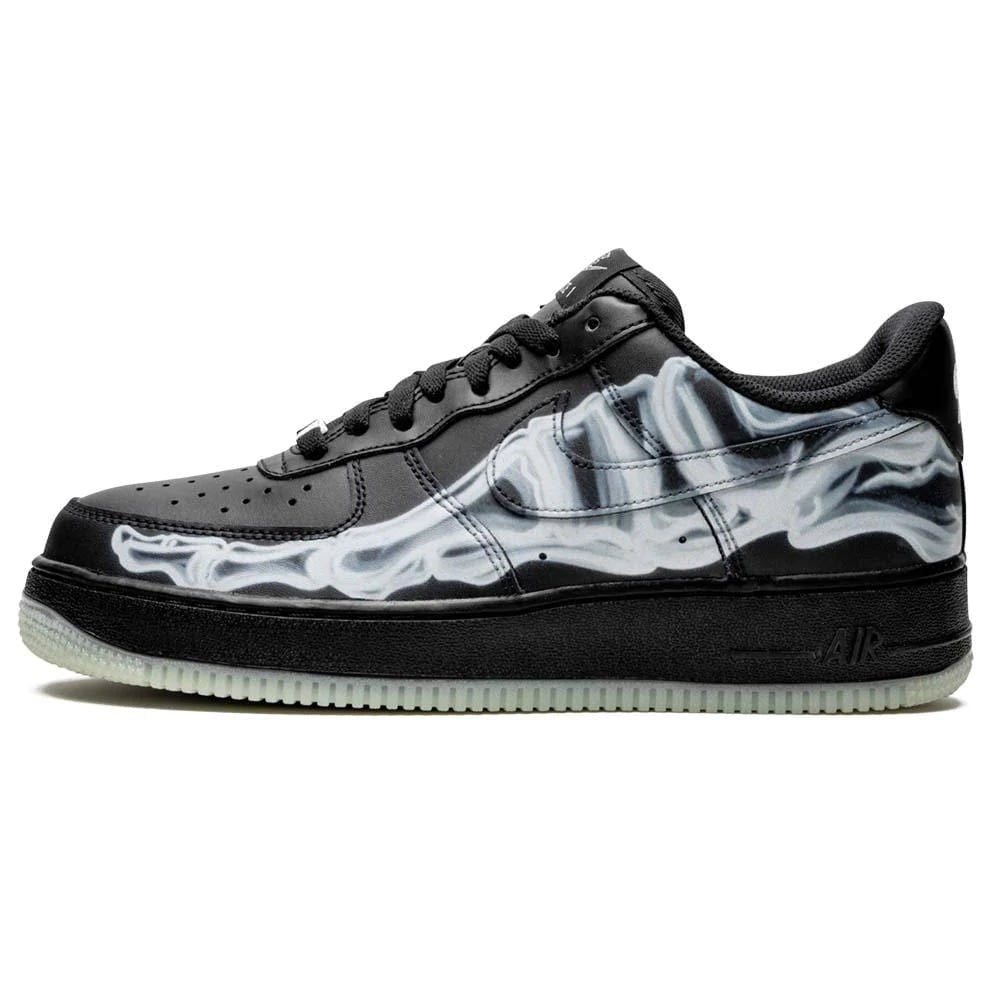 Nike Air Force 1 Low 'Black Skeleton Halloween' – SneakerSafe