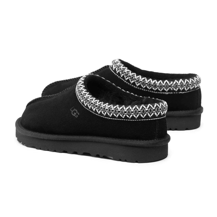 Ugg black sales slippers womens