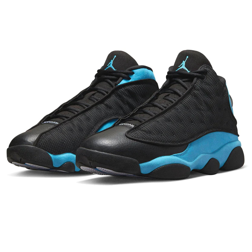 Blue and black jordans 13 hotsell