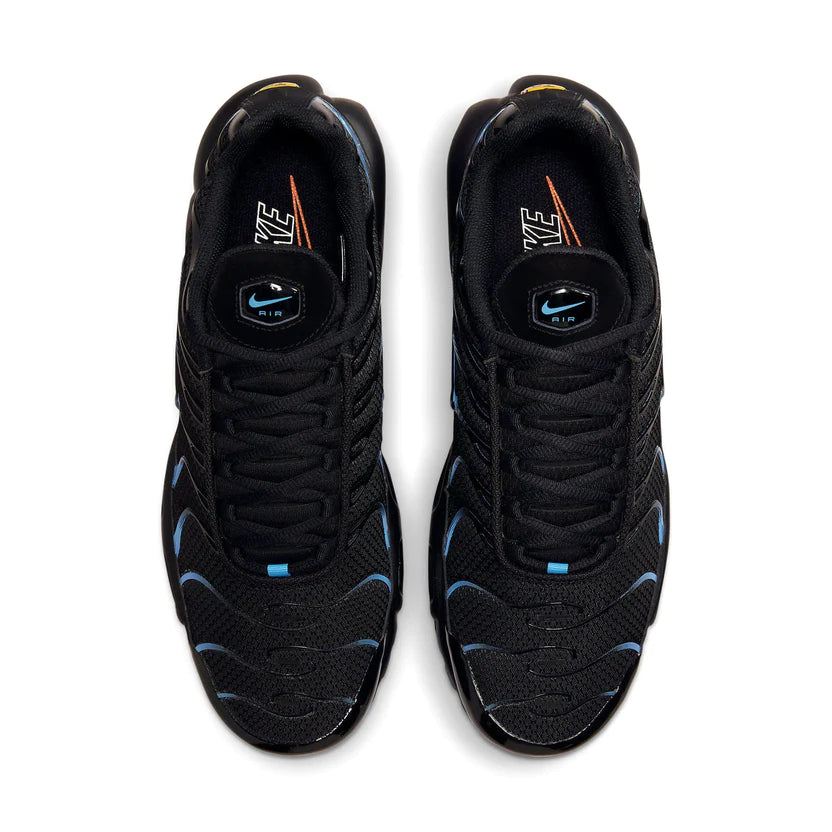 Nike tns black and blue best sale