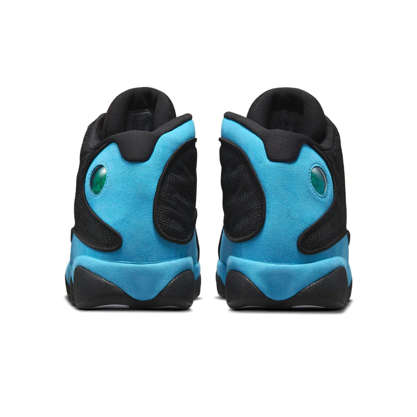 Jordan 13 black blue best sale