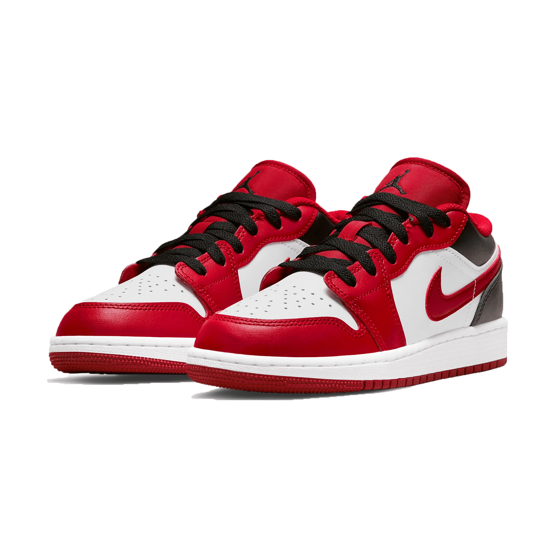 Air Jordan 1 Low Chicago Bulls Reverse Black Toe SneakerSafe