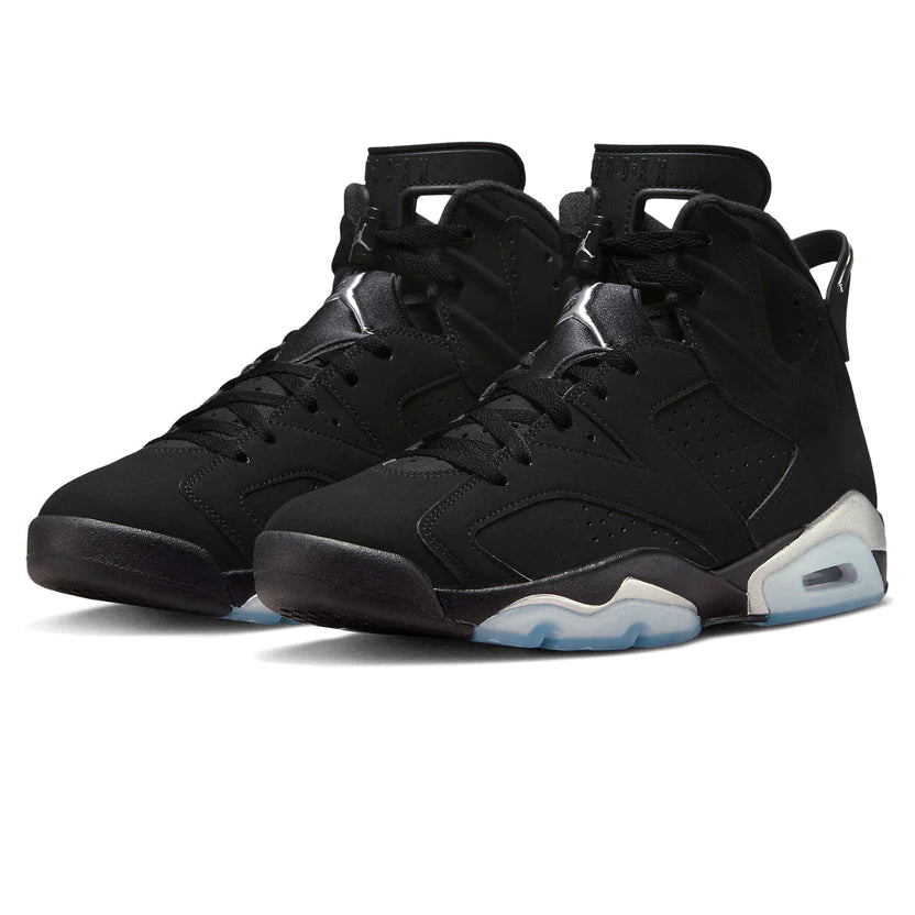 6 black jordan best sale