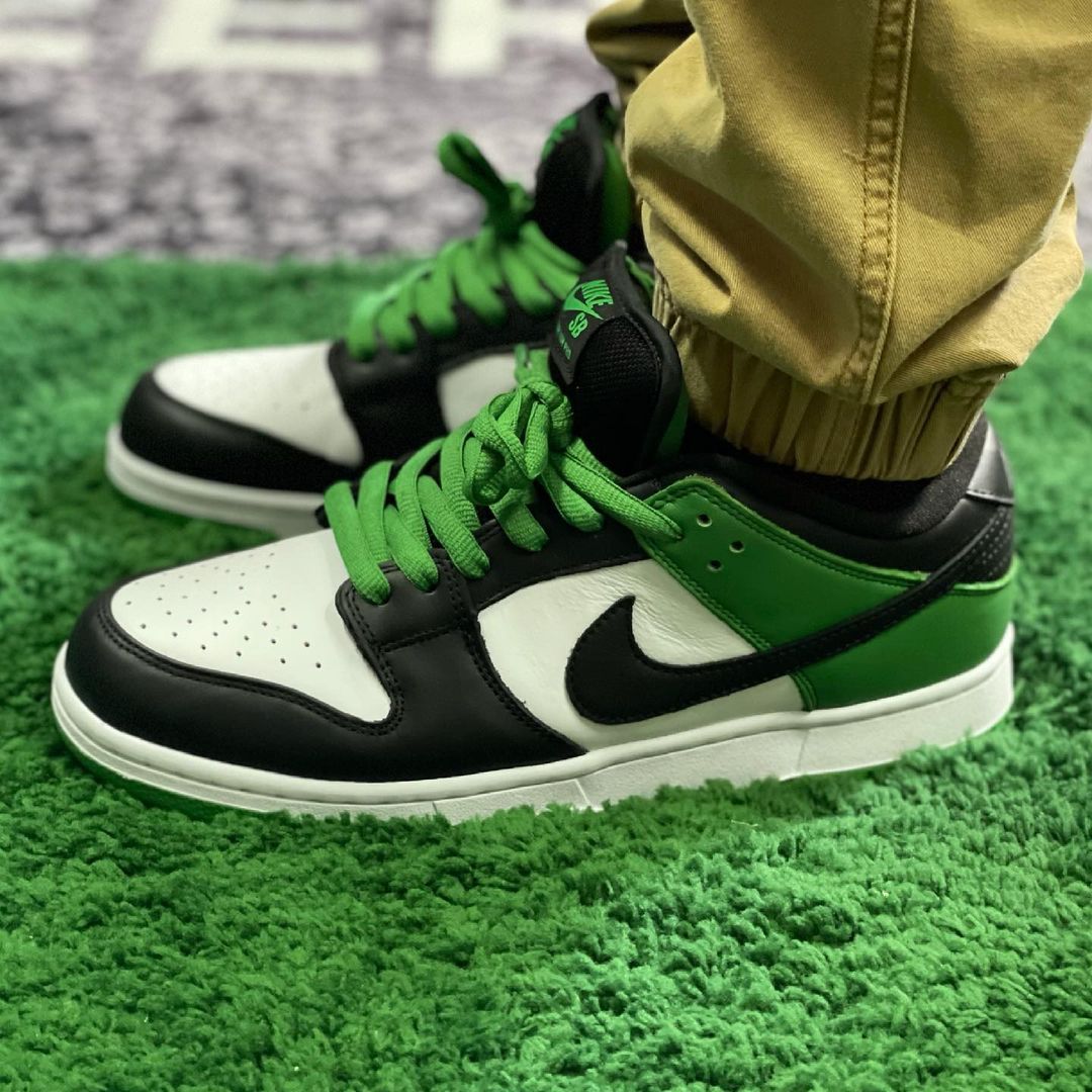 White Dunk Sb Classic Green Nike SB Dunk Low 'Classic Green