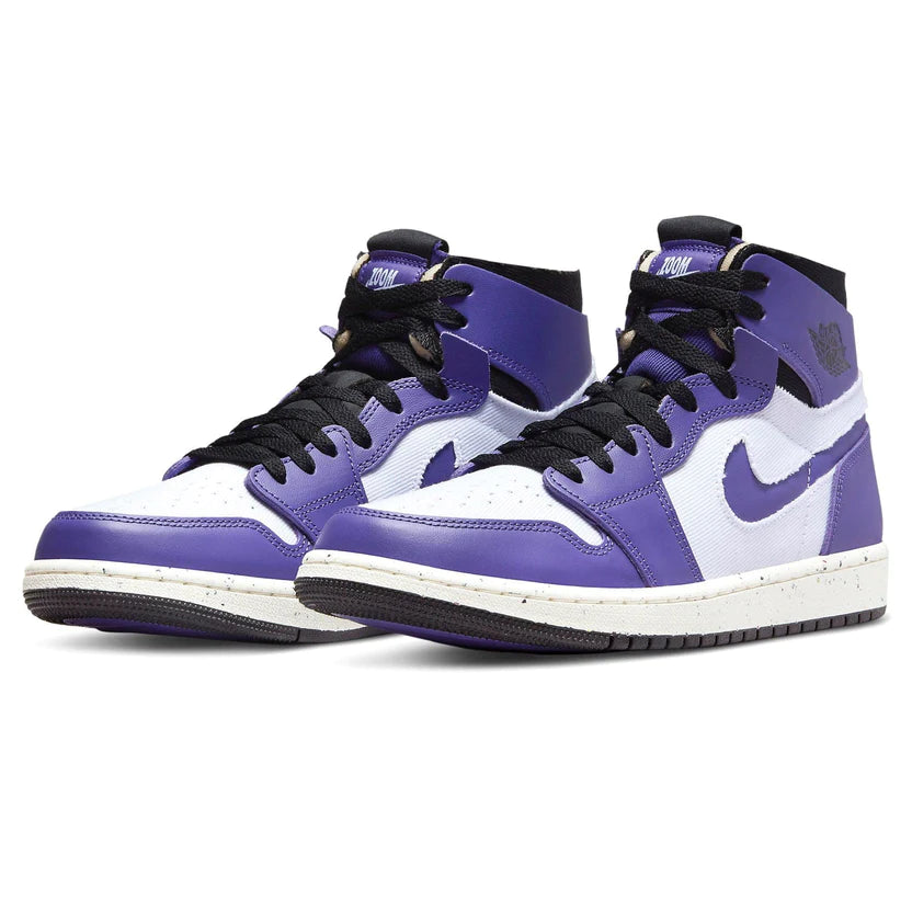 Air Jordan 1 High Zoom CMFT Crater Purple SneakerSafe