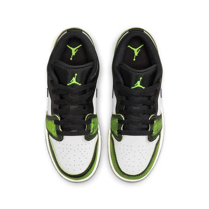 Air Jordan 1 Low Wear Away Electric Green SneakerSafe