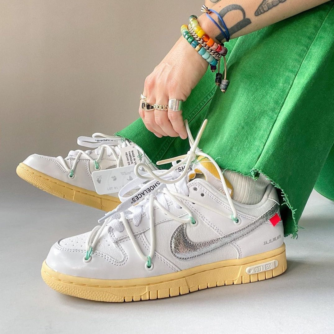 Off white x nike dunk on sale