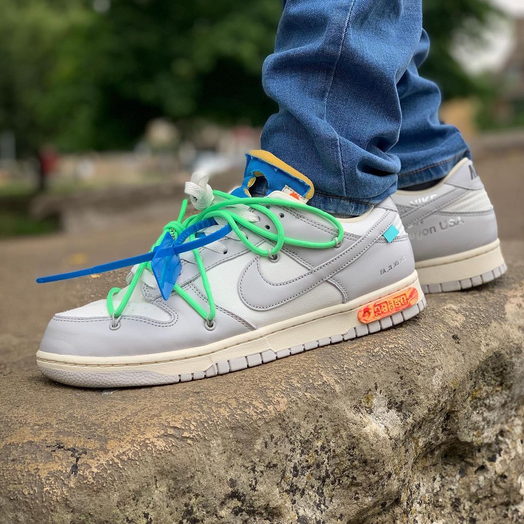 Off white nike sb low online