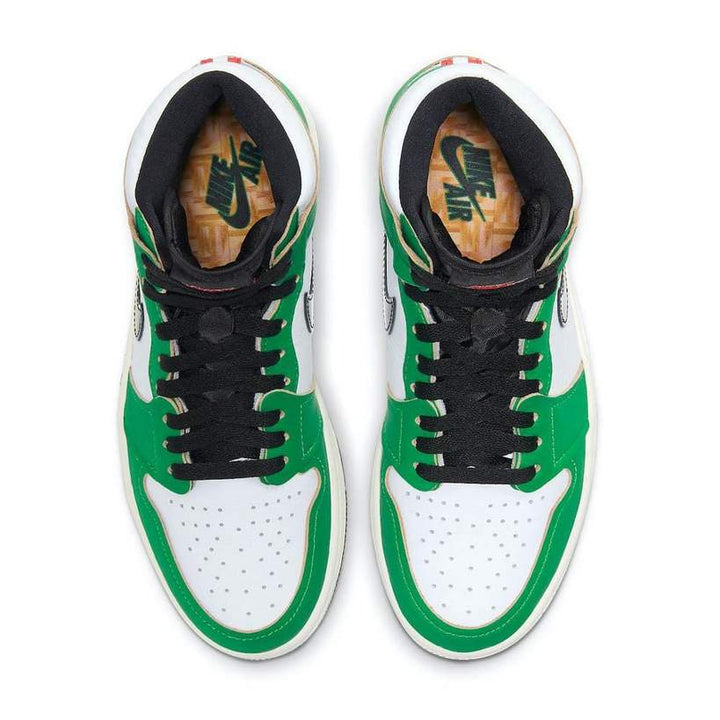 Sepatu Air Force Heineken Air Jordan High 'Lucky Green' – SneakerSafe