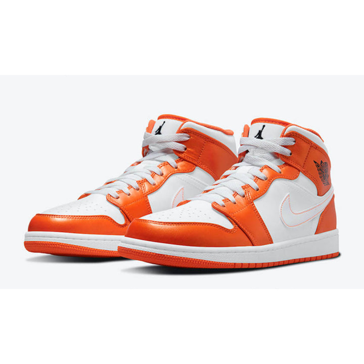 Air Jordan 1 Mid Metallic Orange SneakerSafe
