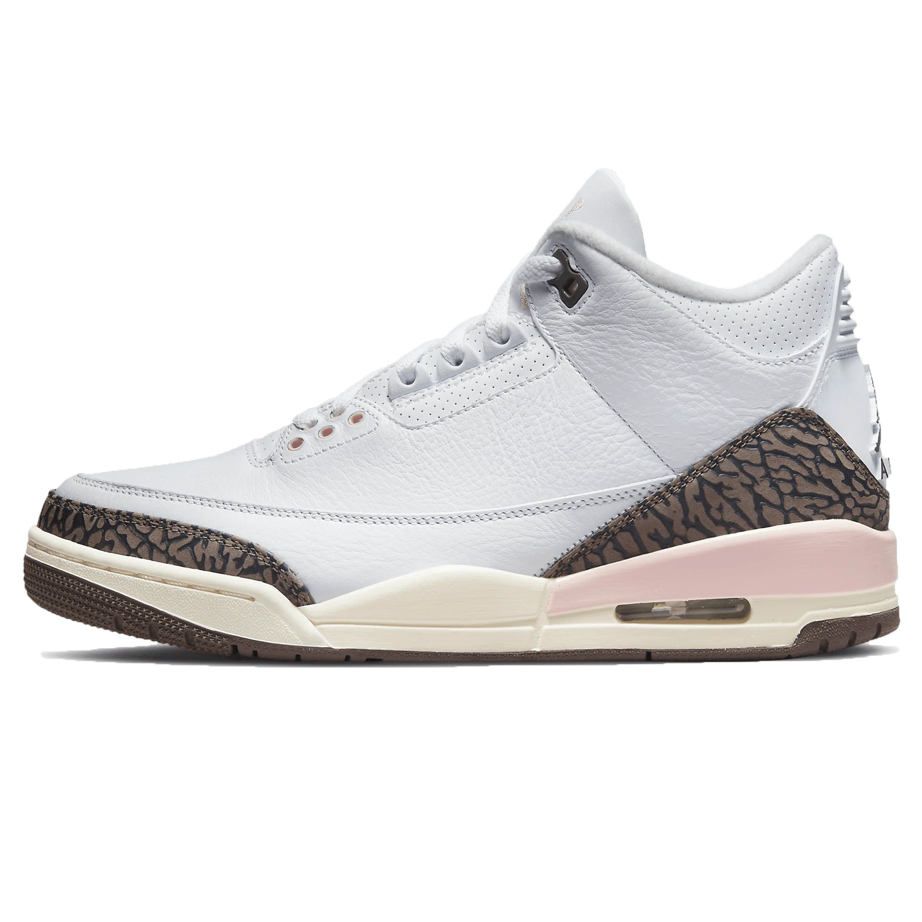Jordan 3 white hot sale mocha
