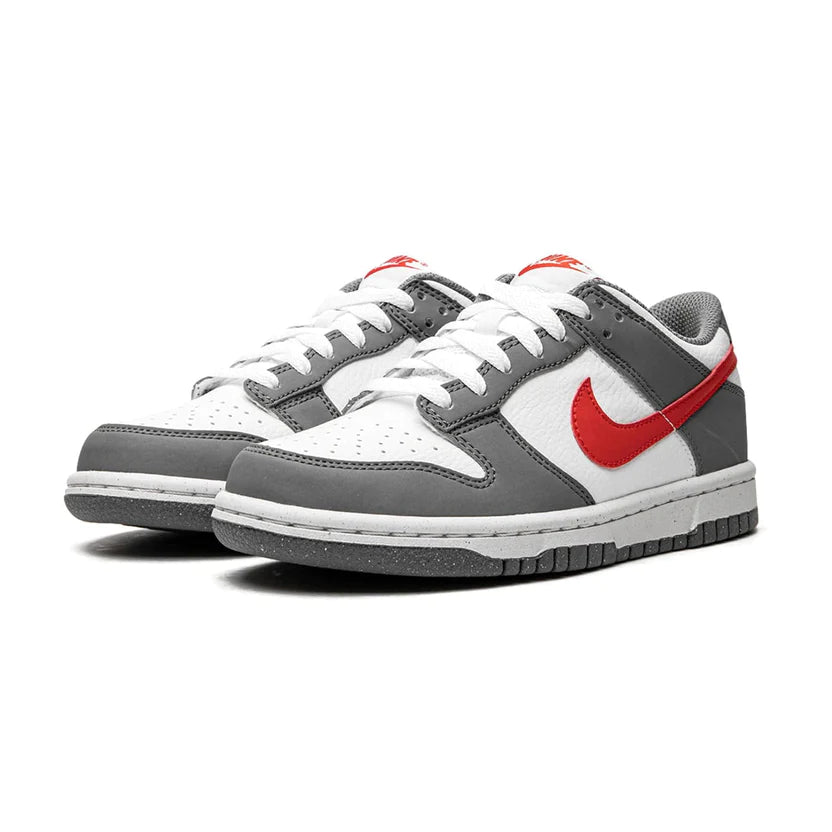 NEW Nike Dunk Low Next Nature GS on sale Smoke Grey Light Crimson