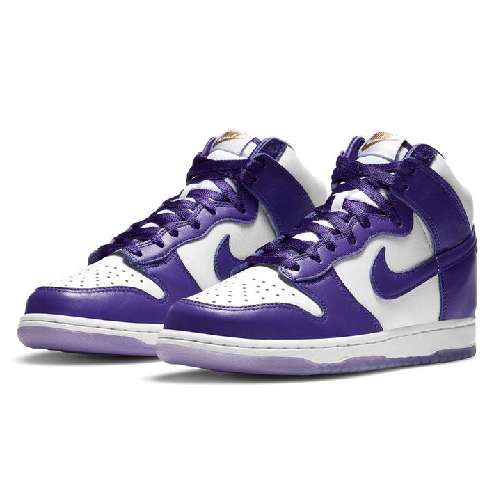 purple hightop nikes